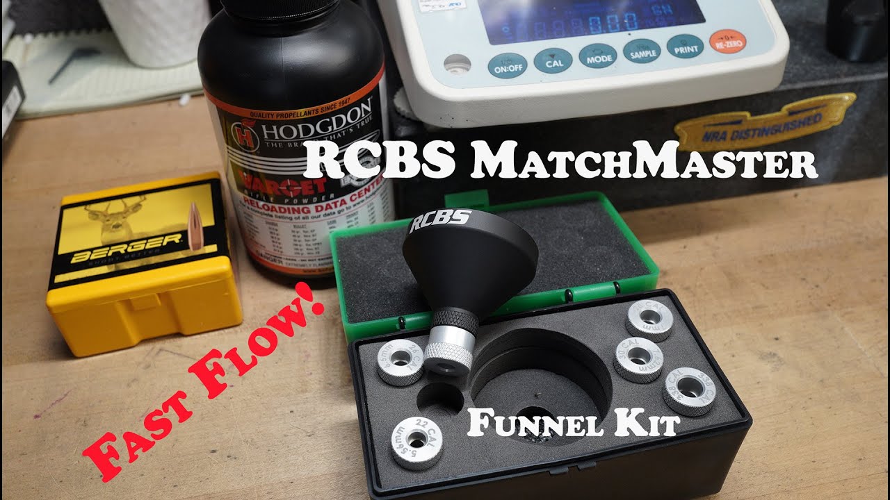 NEW Product! RCBS MatchMaster Funnel Kit
