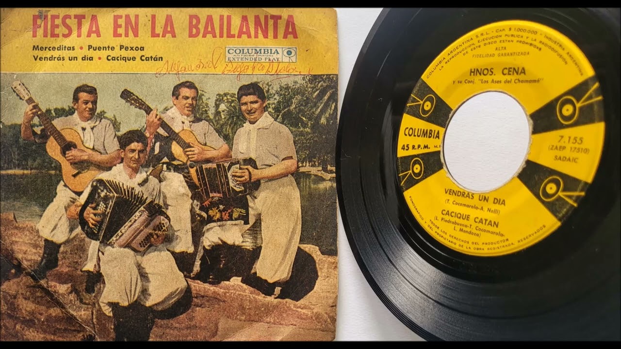 Hermanos Cena &bull;1964&bull; Cacique Cat&aacute;n  &laquo; Chamame &raquo;