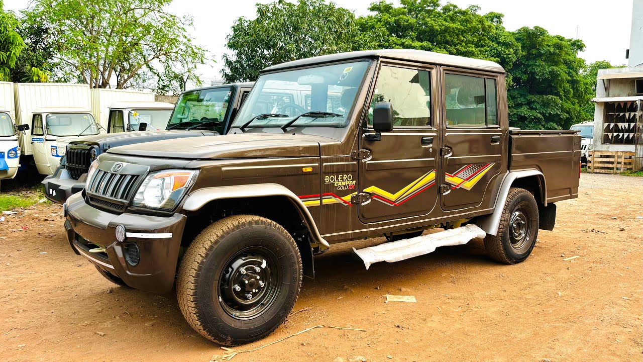 Desi pickup truck✅ | Mahindra Bolero Camper Gold ZX 2024 😍₹10.61 Lakh