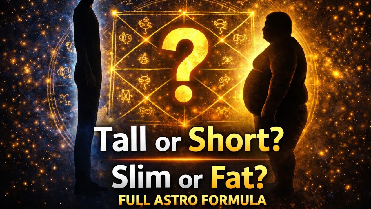 Class 18: Tall or Short? Slim or Fat? | FULL Astro Formula for Height & Body in Kundali