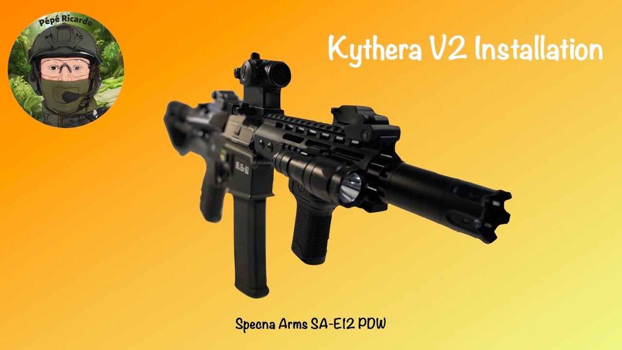 Kythera V2 installation #airsoft #specnaarms #polarstar