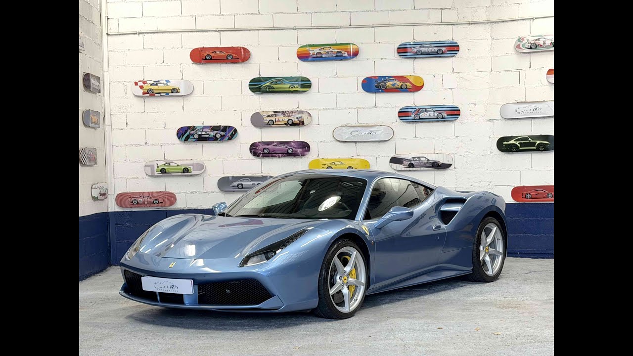 Ferrari 488 GTB Azzuro California