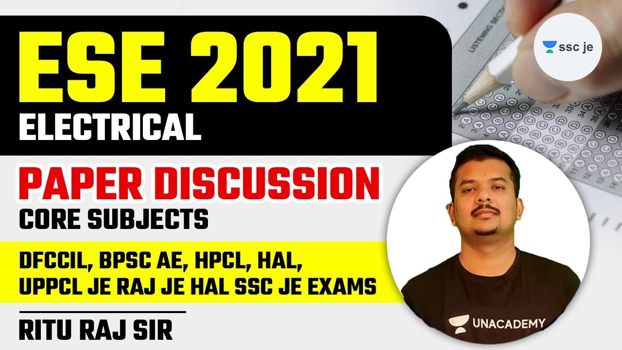 ESE 2021 Electrical | L-1 | Paper Discussion | Core Subjects | Ritu Raj