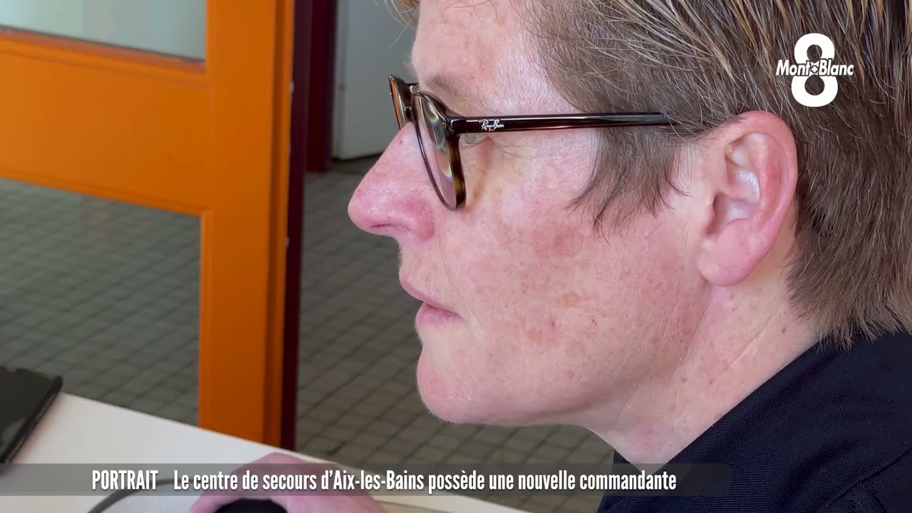 Une nouvelle commandante pour le centre de secours d'Aix-les-Bains