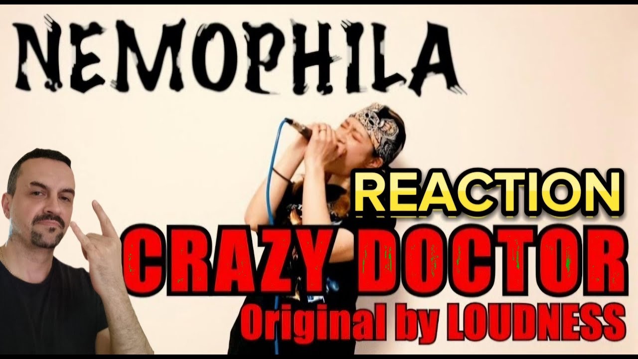 LOUDNESS  CRAZY NIGHTS [Cover by NEMOPHILA] REACTION