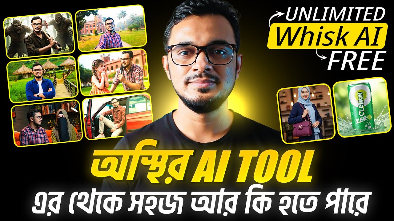 অস্থির এআই টুল। ছবি এডিট পানির মত সহজ  google Free AI Tool of e Whisk tutorial in bangla