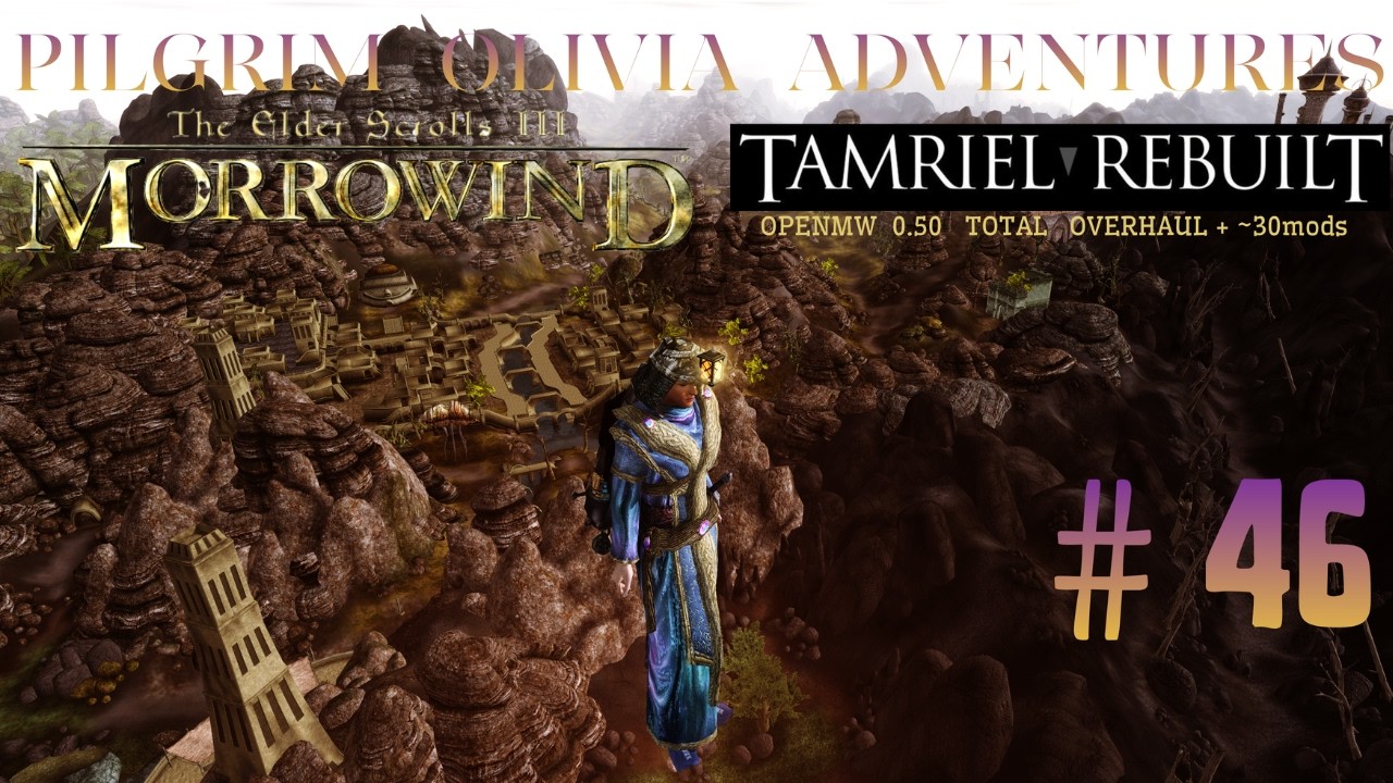 Unfinished business in Vivec City - Kishni liberated... Morrowind OpenMW 0.50 TR TO+ #46