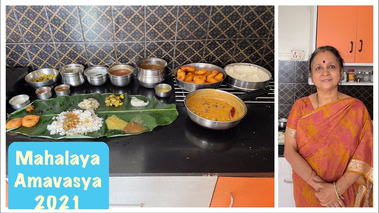 Mahalaya Amavasya 2021         Traditional Recipes South Indian