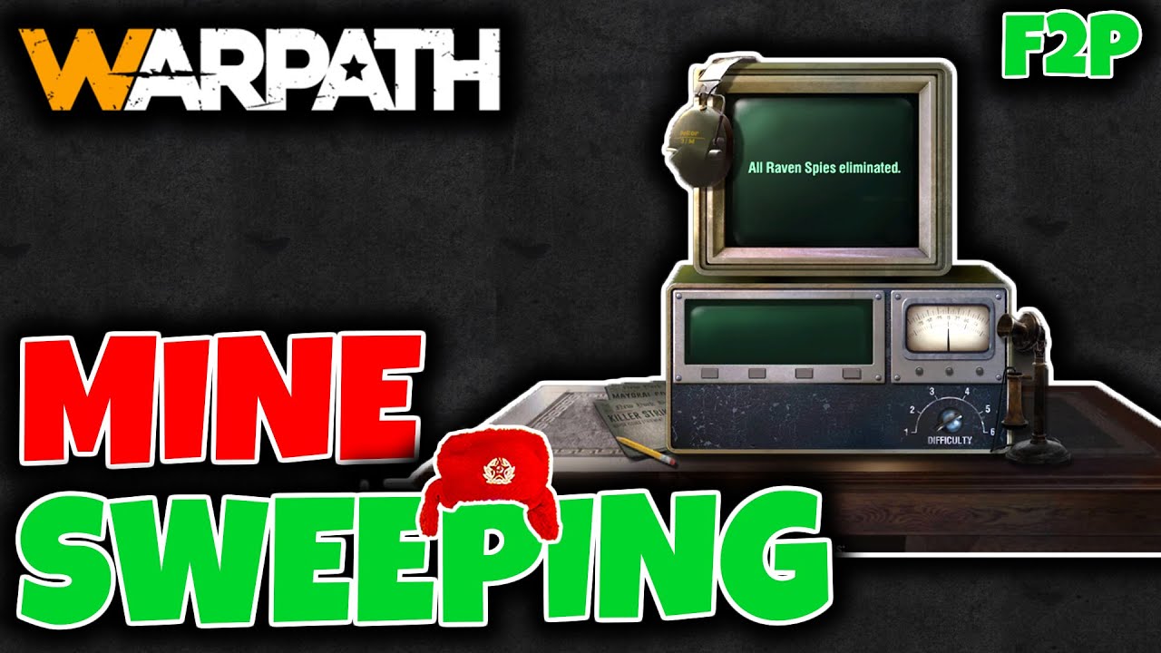 HOW TO FINISH PVE EVENT AS F2P | MINE SWEEPING EXPEDITION GUIDE/TUTORIAL [WARPATH]