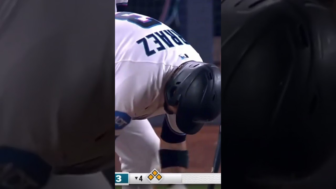 Primer jugador en llegar a 1️⃣0️⃣0️⃣ hits esta temporada 2023👏🏼 #grandesligas #mlb #miami