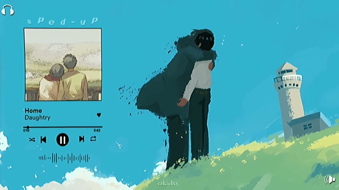 home - daughtry [ sped-up ]