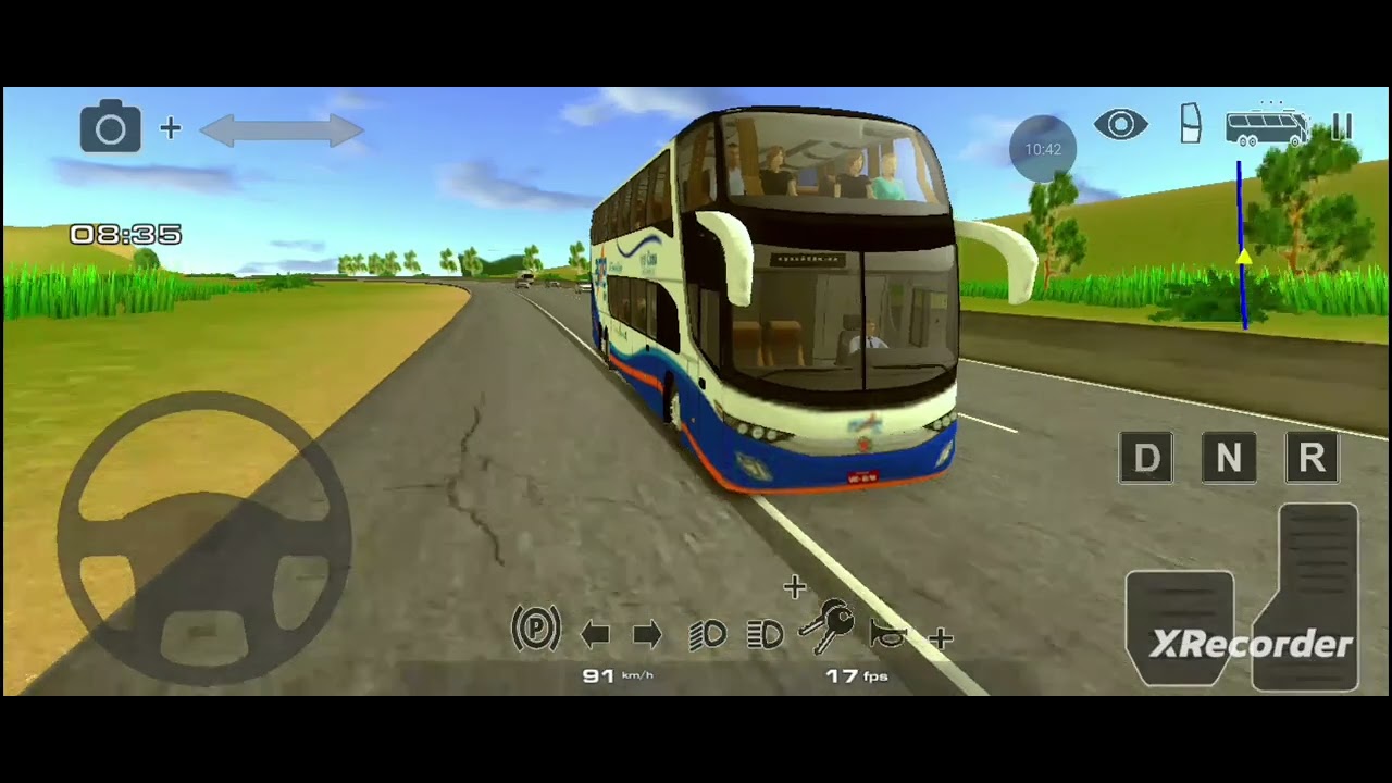 Marcopolo New g7 eme bus, recorrido quillon ida 2026 proton bus simulator road 
