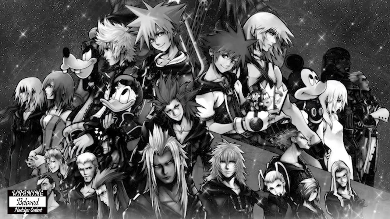 1 Hour of Kingdom Hearts Slowed + Reverb Music
