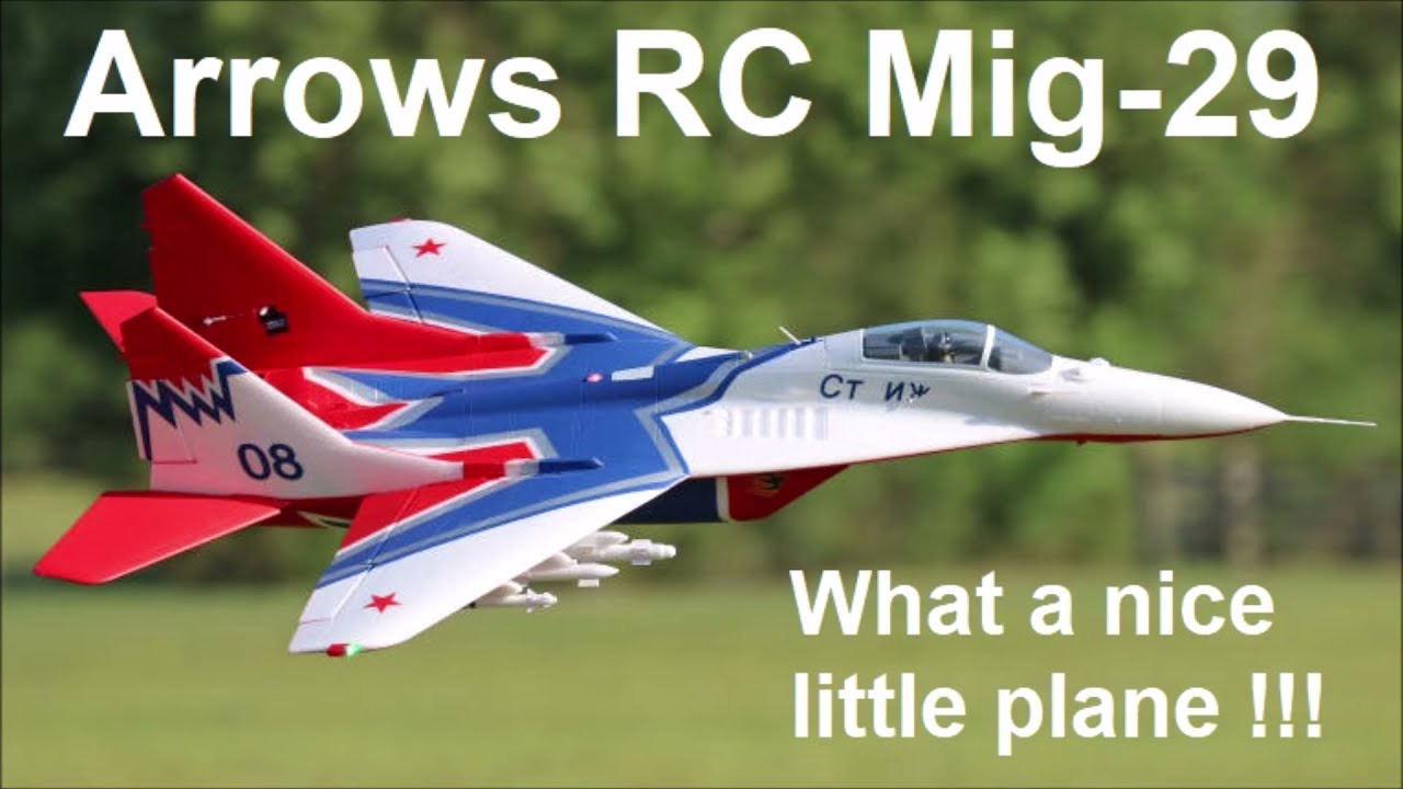 Arrows RC Mig-29 fantastic little plane!
