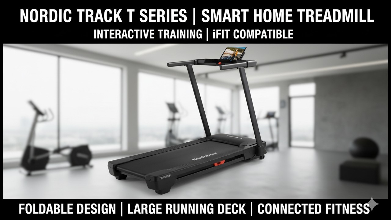 NordicTrack T Series Treadmill Review — Smart, Folding, Home Cardio Power!