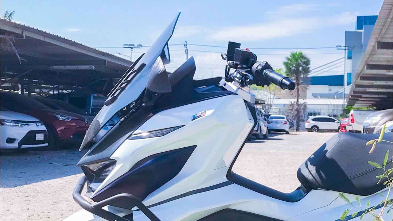 ติดตั้งชุดยกชิว GPX DRONE​ 4V​ 2021 พร้อมกระจกทรง R3