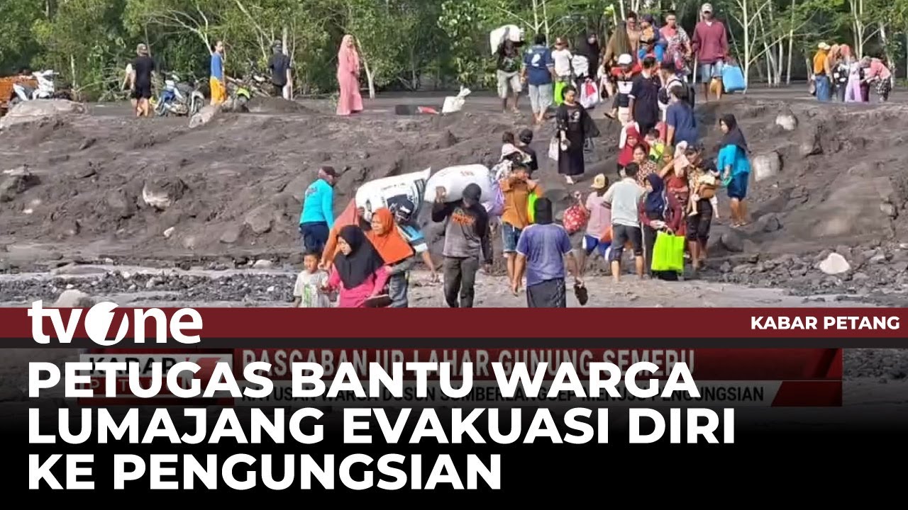 Banjir Lahar Panas Terjang Rumah, Warga Lumajang Bergerak ke Pengungsian | Kabar Petang