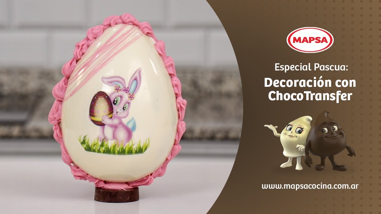 Especial Pascua: Decoración con Chocotransfer