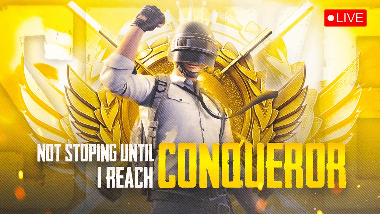 FPP Lobbies Only | Conqueror Rank Push | PUBG Mobile
