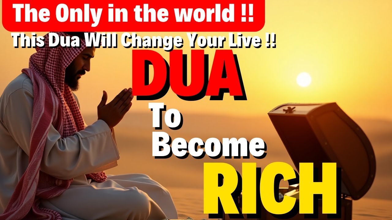 A VERY BEAUTIFUL DUA TO SOLVE ALL YOUR MONEY, JOB, RIZQ & BUSINESS PROBLEMS