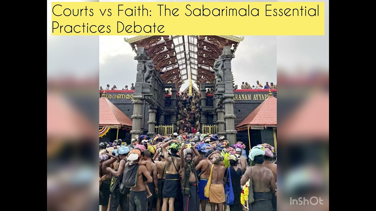 Courts vs Faith: The Sabarimala Essential Practices Debate#supremecourt#sabarimala#muslim