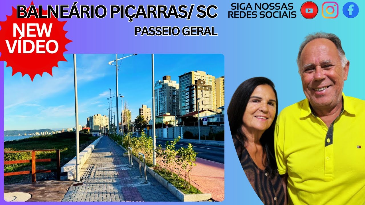 Passeando pela cidade de Balneário Piçarras/SC