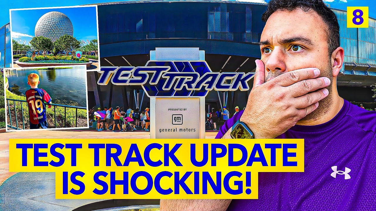 THE UPDATE TO TEST TRACK IS SHOCKING! | Universal & Disney World 2025