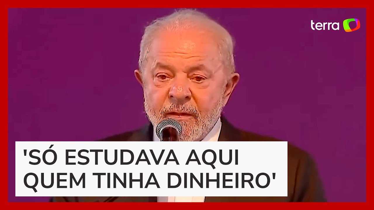Lula rebate críticas de Carlos Alberto de Nóbrega por não ter diploma universitário