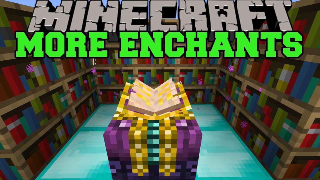 Minecraft: MORE ENCHANTS (EXPLOSIONS, RESURRECTION, EXECUTION, & MORE!) Mod Showcase