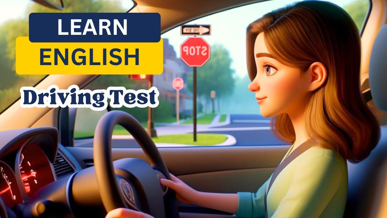 Real English Conversations | Driving Test| Learning English by conversation