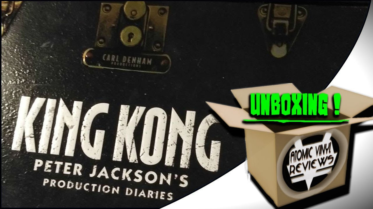 KING KONG Peter Jackson's Production Diaries DVD box set UNBOXING !
