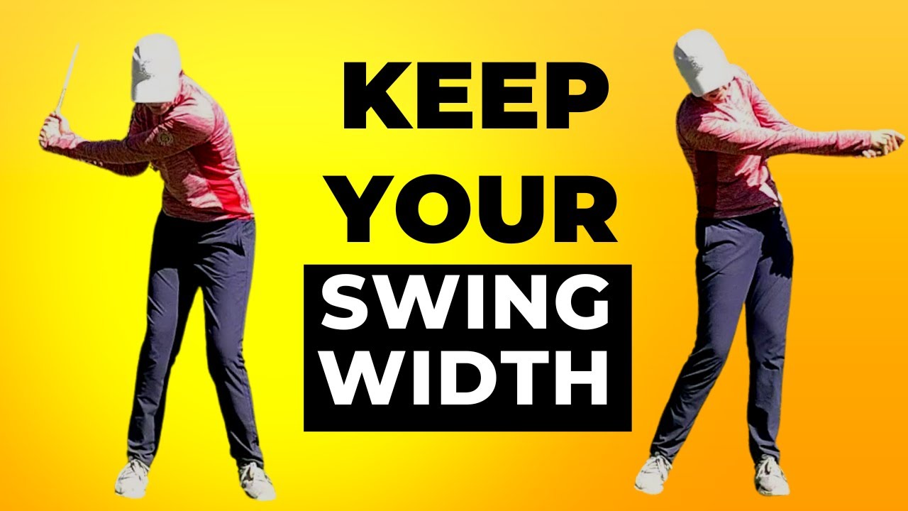 Keep better width in your golf swing
