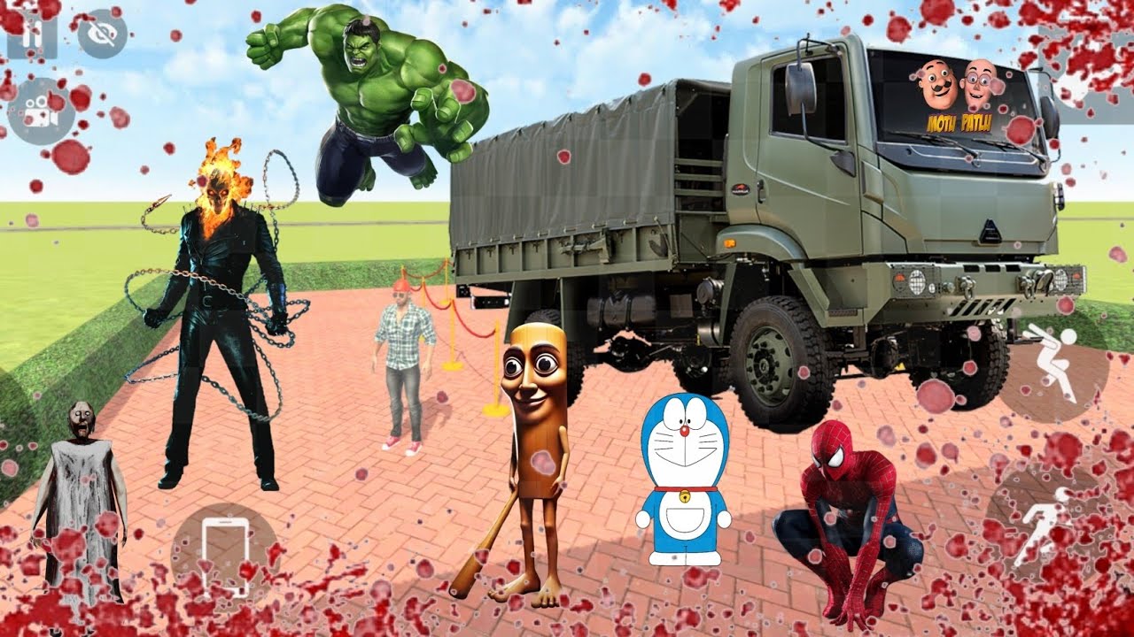 India Theft Auto simulator 😱 New game 🎮🎯 New update 😱👍