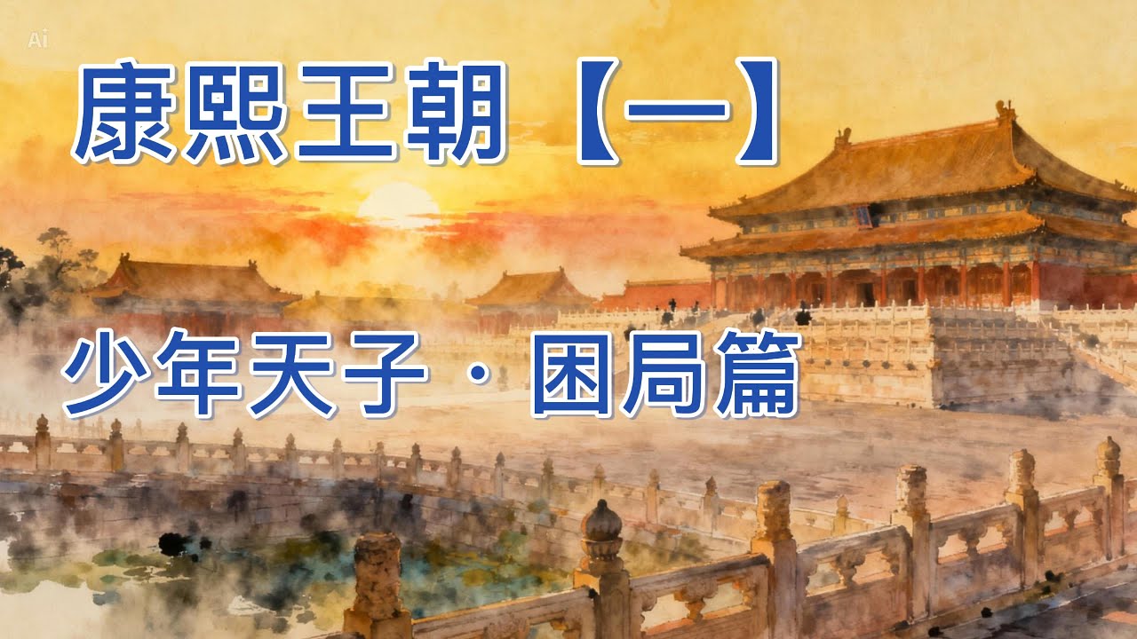 康熙大帝・人生五卷 Ep.01｜8歲那年，他決定做得比父親更好！這就是千古一帝的起點。@老鄭-108
