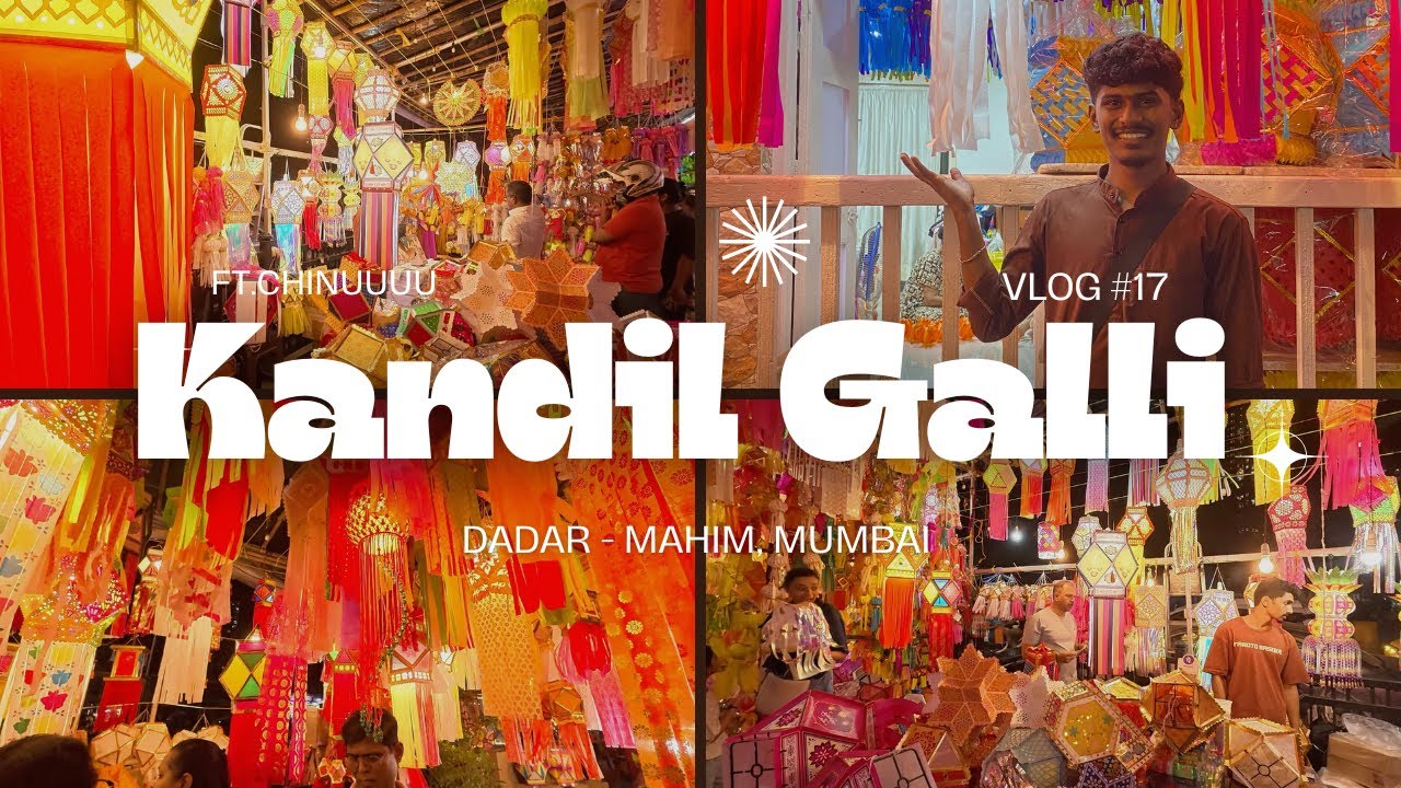 Dadar - Mahim Kandil Galli 2025 |  दादर -  माहिम कंदील गल्ली २०२५ | Mumbai | Life Unscripted