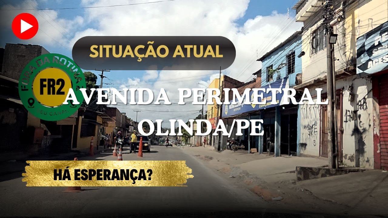 Avenida Perimetral em Olinda, Pernambuco