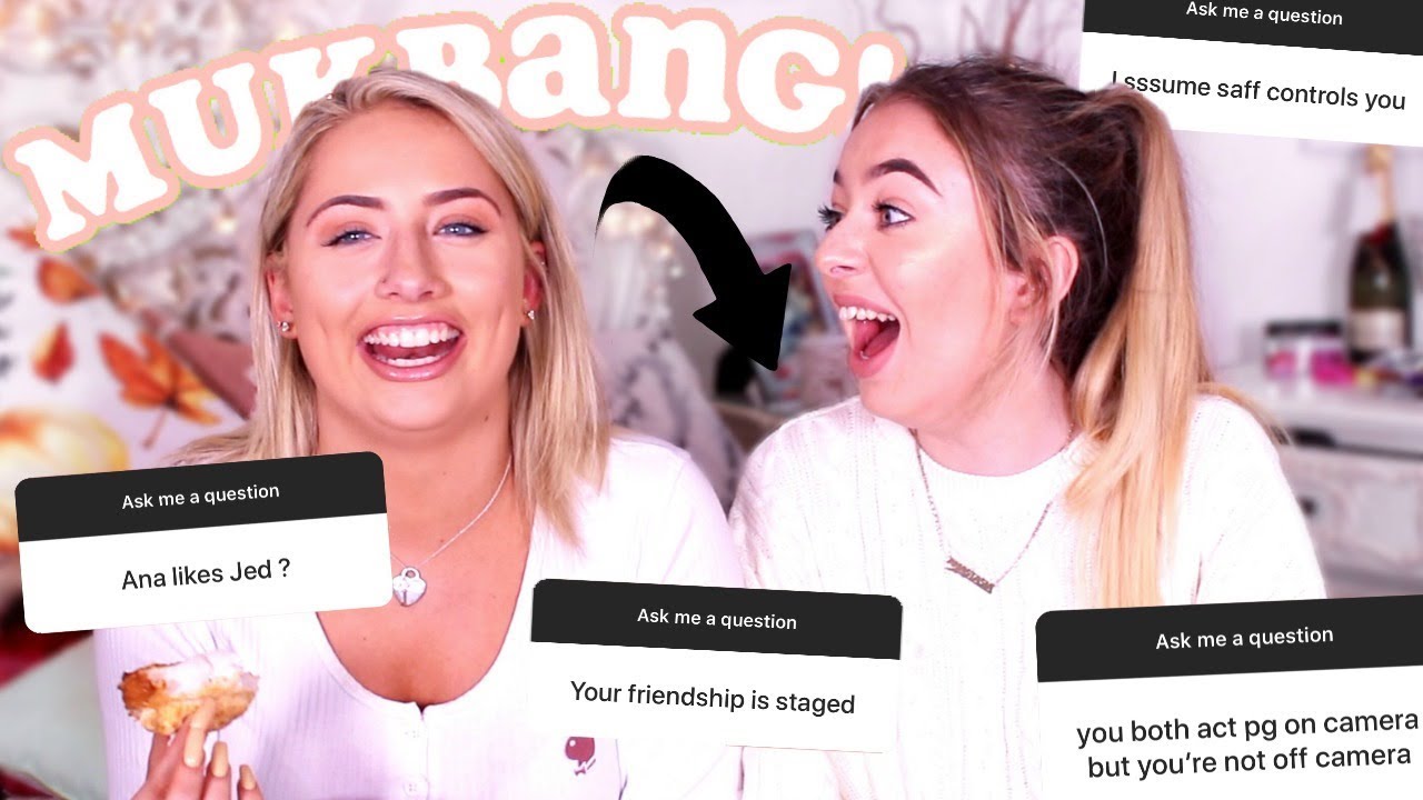OUR FRIENDSHIP IS STAGED & I FANCY HER BROTHER?! NANDO'S MUKBANG!