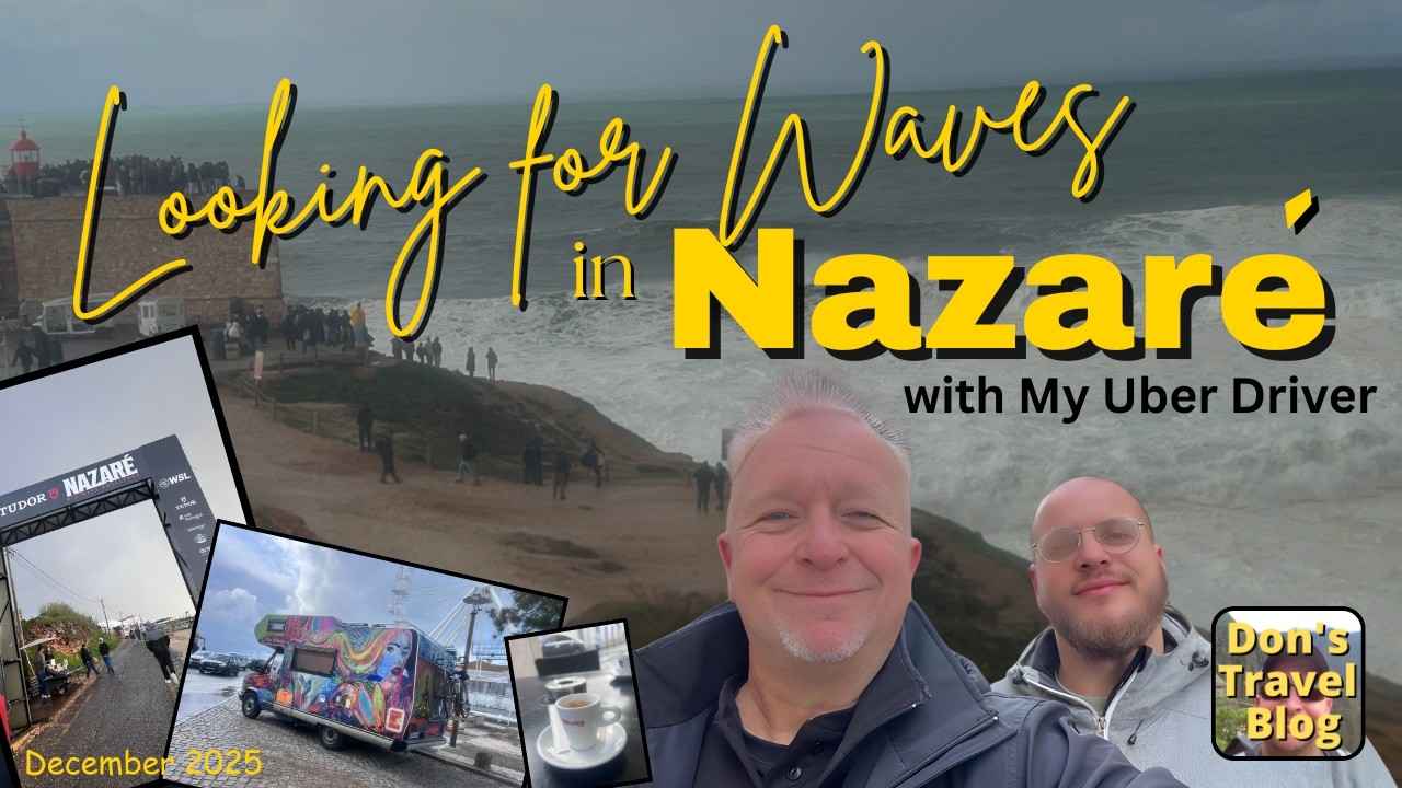 Looking for Waves in Nazare, Portugal #portugal #travel #nazareportugal