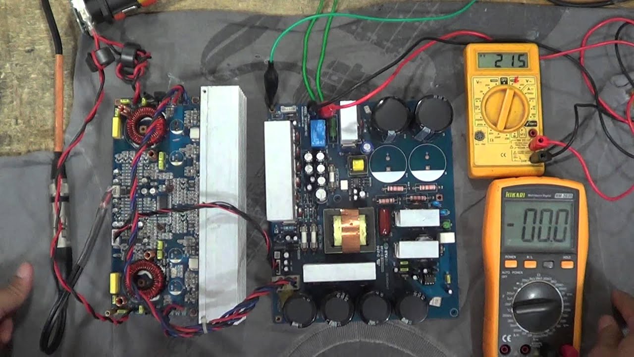 PMP5000 BEHRINGER TESTE CONSERTO FONTE SPS1000 - OS3308