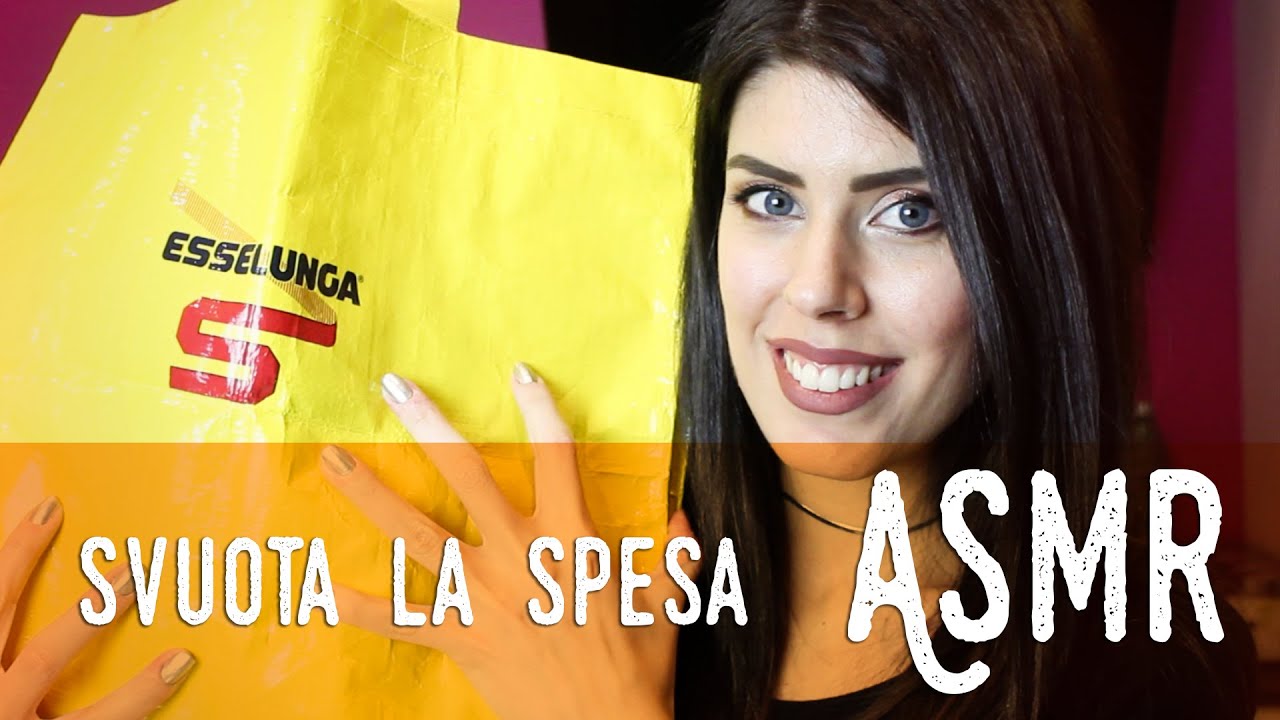 ASMR ita - 🥑 SVUOTA la SPESA · ESSELUNGA (Whispering)