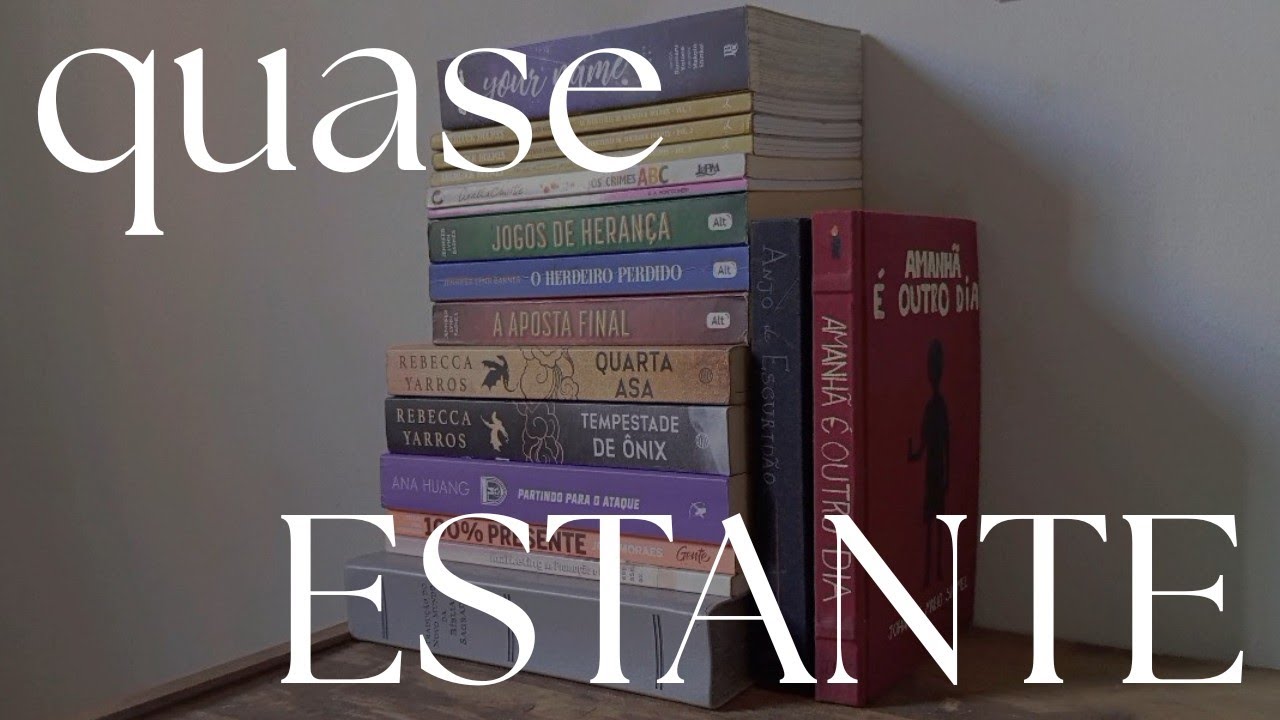 Tour pela minha QUASE estante | o começo do Entre Noites