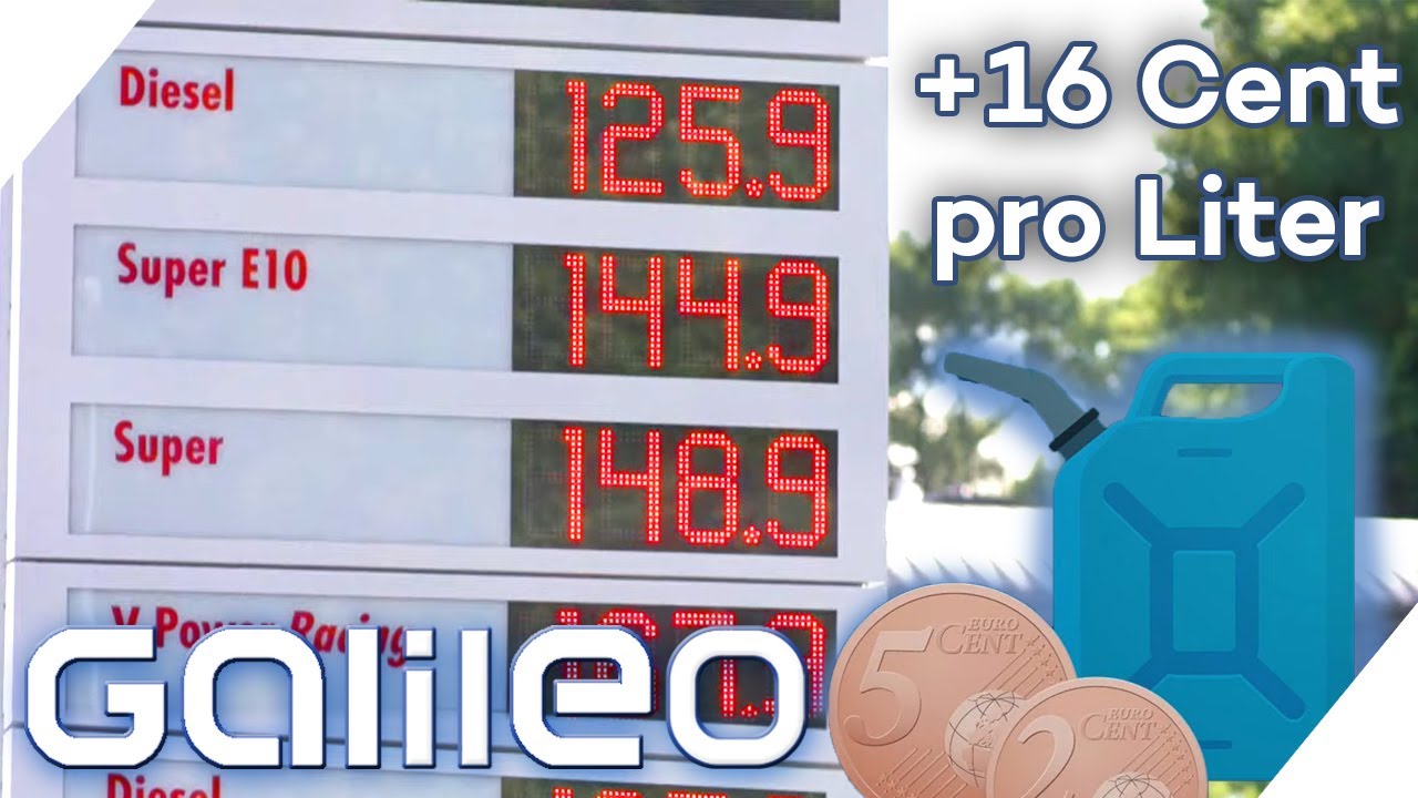 100€ pro Tankfüllung - Erreicht der Spritpreiswahnsinn in Deutschland den Höhepunkt? | Galileo
