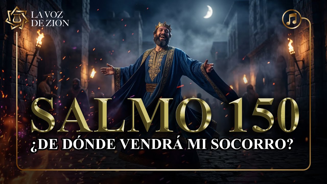 🔥 SALMO 150: Todo lo que Respira Alabe al Se&ntilde;or (Hebreo - Espa&ntilde;ol) 🇮🇱