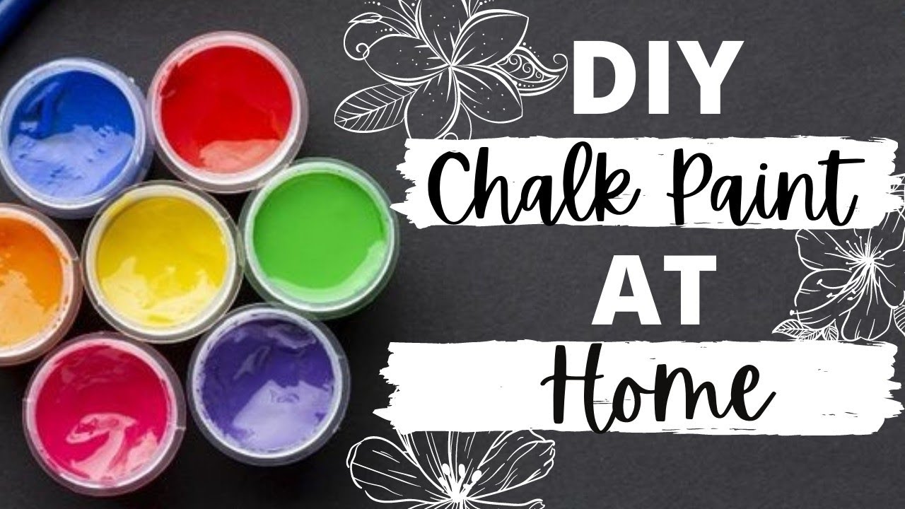 Make Your Own Chalk Paint! (Cheap & Easy Recipe)