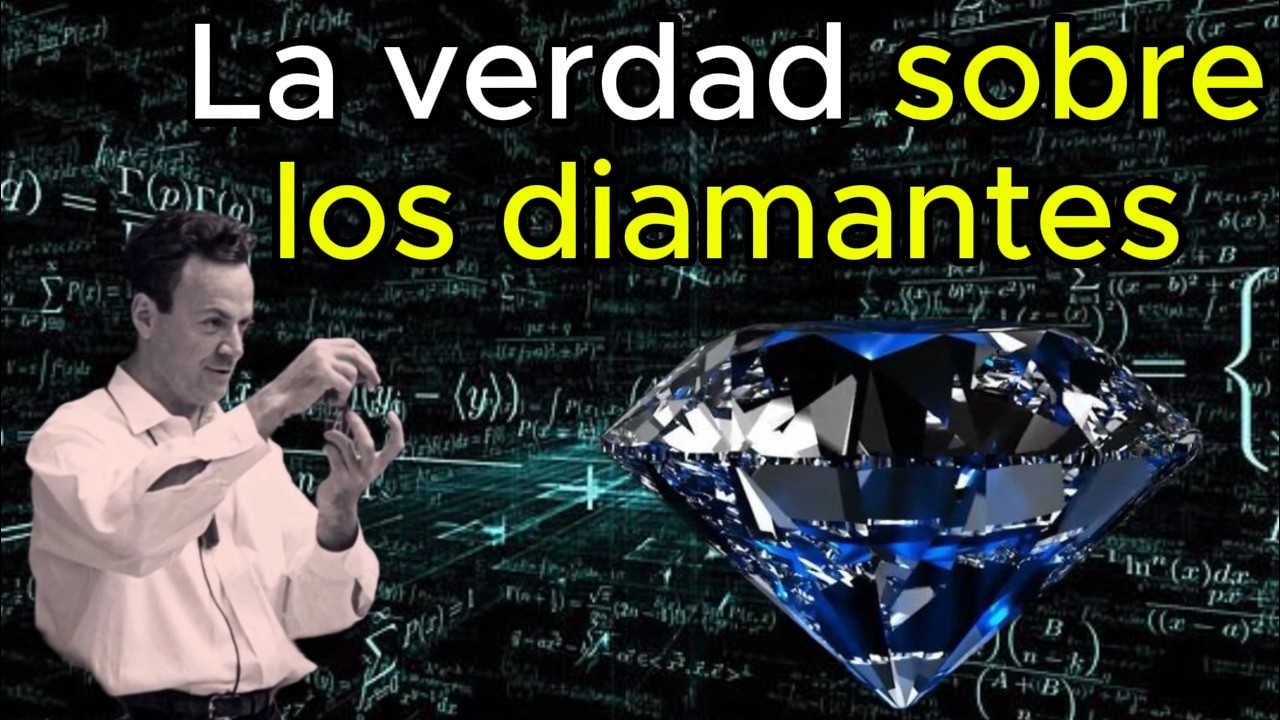 La verdad sobre los diamantes que nadie te cuenta. #DiamantesDeLaboratorio #Carbono#Richard Feynman