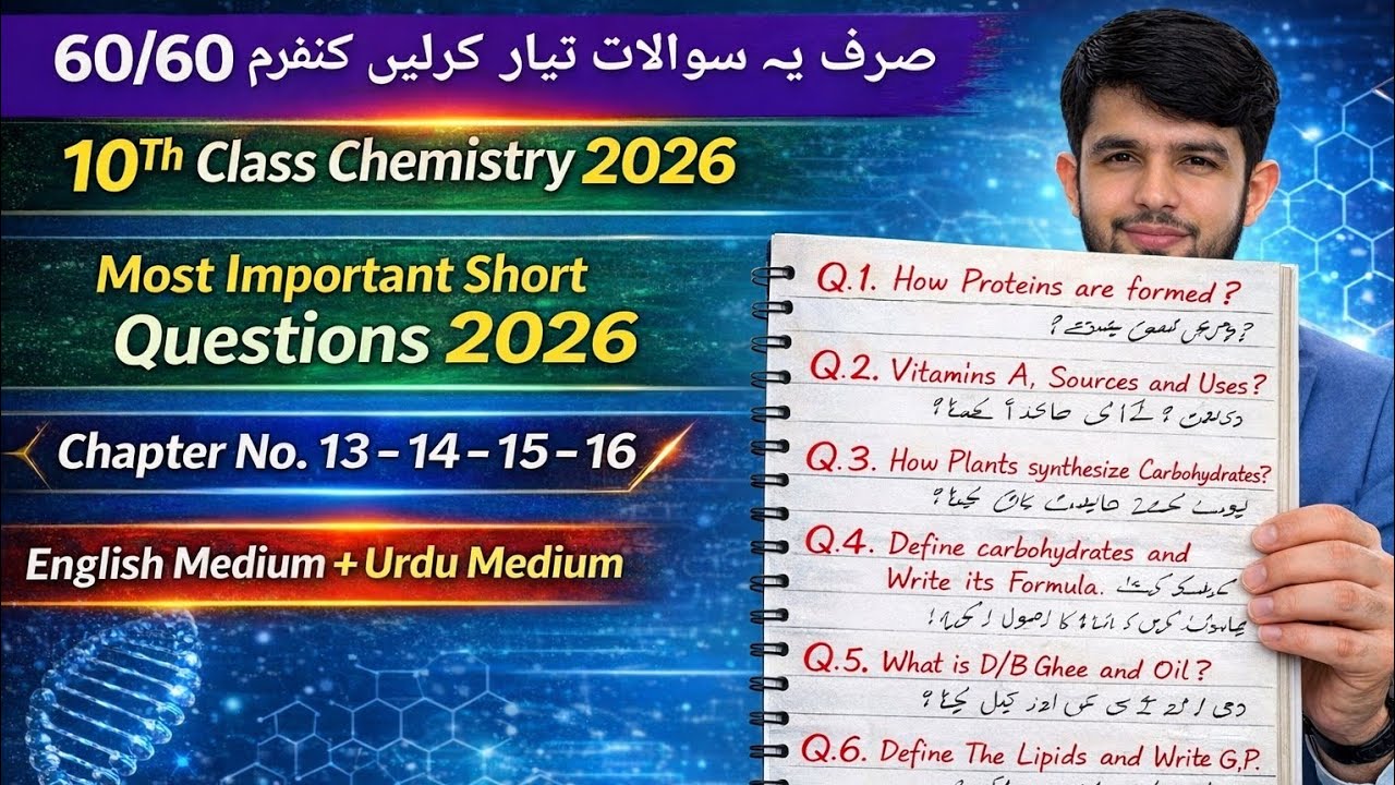 10Th Class Chemistry Important Questions 2026 | 10Th Chemistry Most Important Questions 2026 