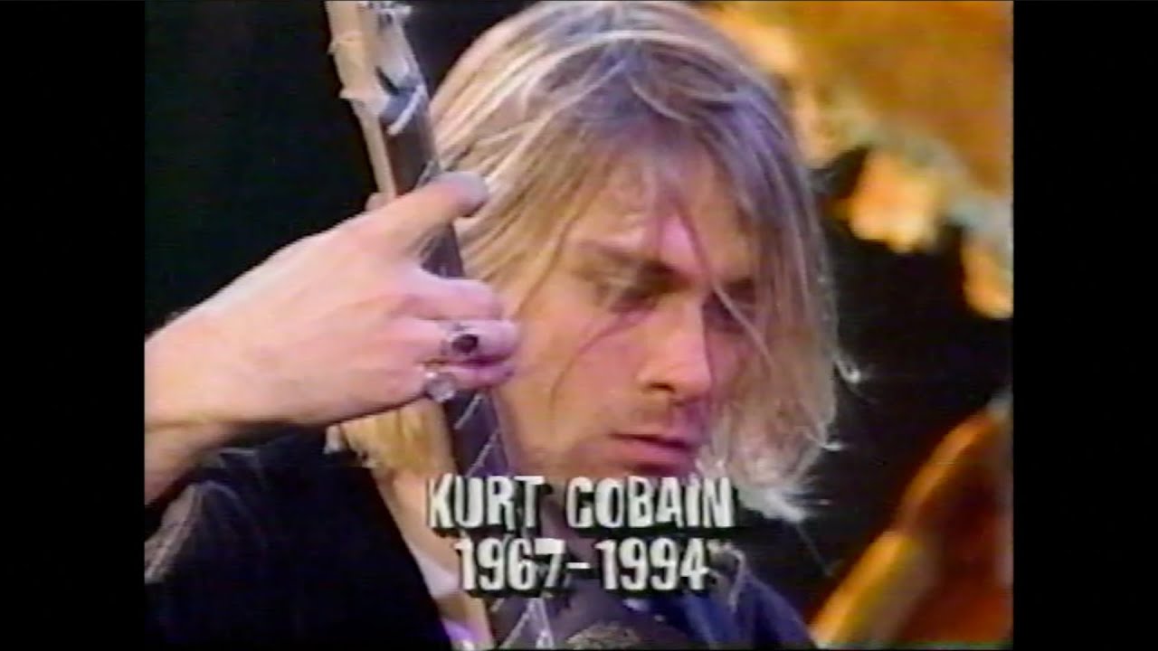 The day Nirvana’s Kurt Cobain died April 8, 1994 - TV news reports & MTV Week In Rock tribute (VHS)