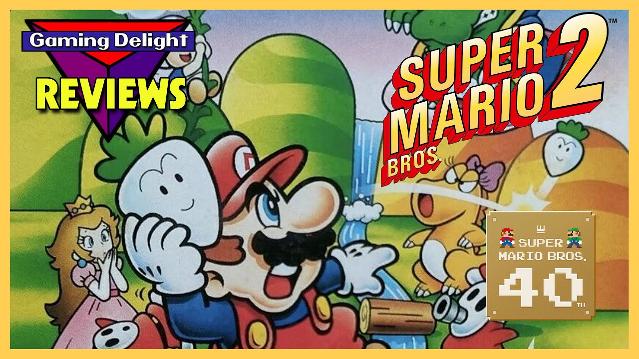 Gaming Delight Reviews | Super Mario Bros. 2 (USA) #nintendo  #mario  #retrogaming