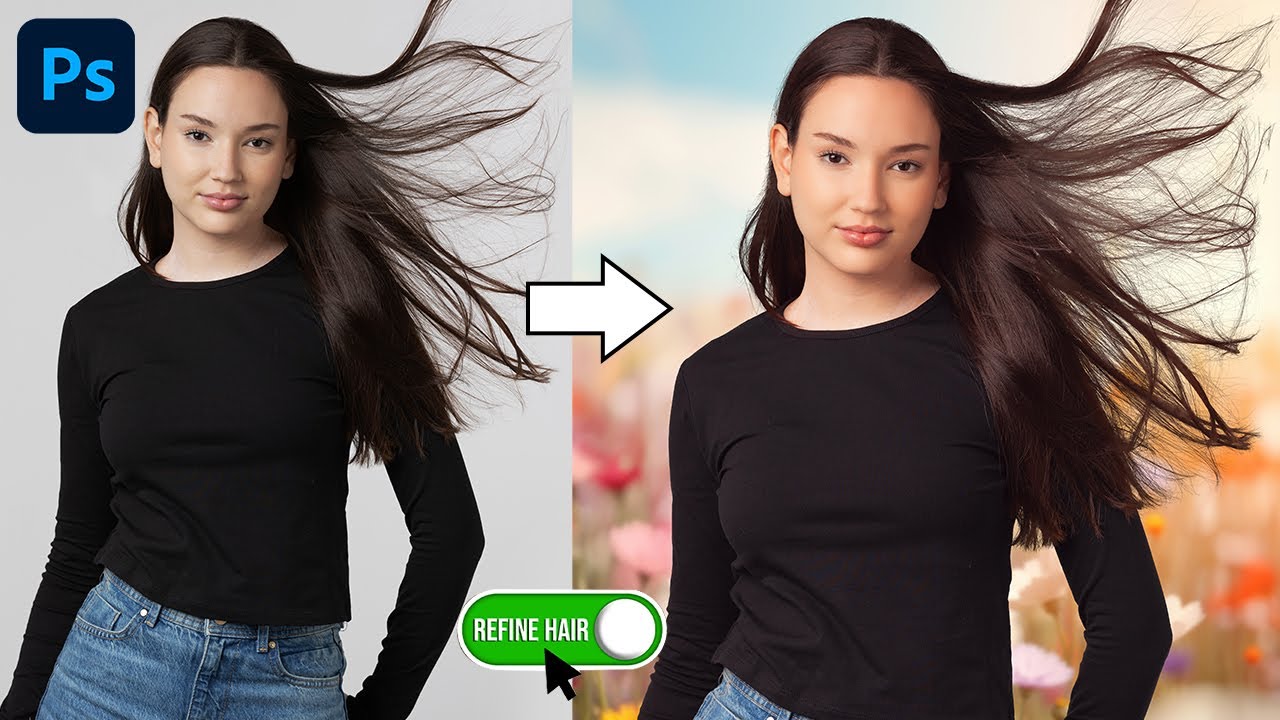 Unlock This Hidden Photoshop Setting for PERFECT Hair Cutouts!