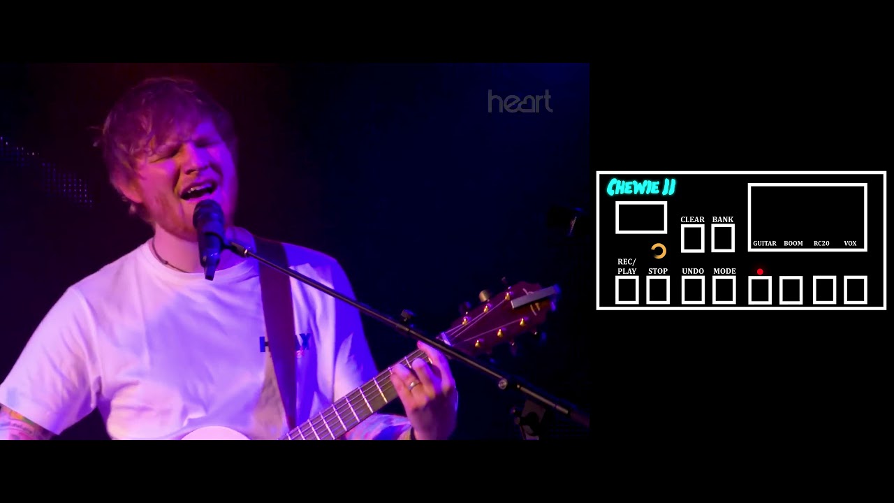 Happier Ed Sheeran Loop Pedal View